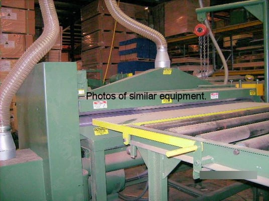 4" LHI, Angular Type Rip & Cross-cut System, 96" L x 60" width x 4" thick panel, 1.25" between the blades - Image 2