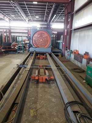 60" Schnell #GTM200/1500/18E, cage making rebar machine, 2009 - Image 3