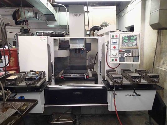Haas #VF-2, vertical machining center, 30" X, 16" Y, 20" Z, 36" x14"tbl., 4-Axis, Midaco pallet changer, Kurt - Image 1