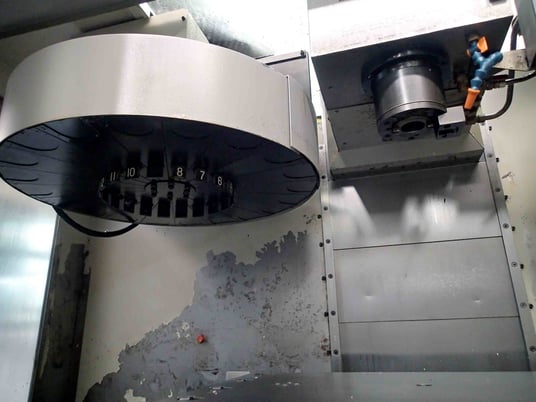 Haas #VF-2, vertical machining center, 30" X, 16" Y, 20" Z, 36" x14"tbl., 4-Axis, Midaco pallet changer, Kurt - Image 7