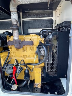45 KW Caterpillar #XQ45, trailer mounted, sound attenuated enclosure, Tier 2, 10459 hours, 2006, $23k - Image 3