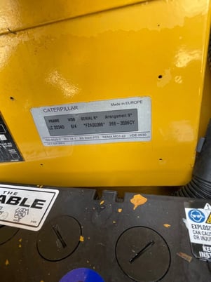 45 KW Caterpillar #XQ45, trailer mounted, sound attenuated enclosure, Tier 2, 10459 hours, 2006, $23k - Image 7