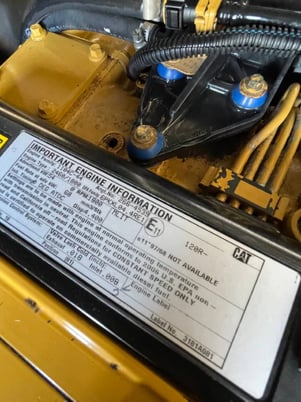 45 KW Caterpillar #XQ45, trailer mounted, sound attenuated enclosure, Tier 2, 10459 hours, 2006, $23k - Image 9