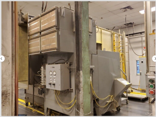 Illinois Tool Works MCRS Reclaim Powder Booth 3x7 Part Opening Booth Mover System #B-289 - Image 2