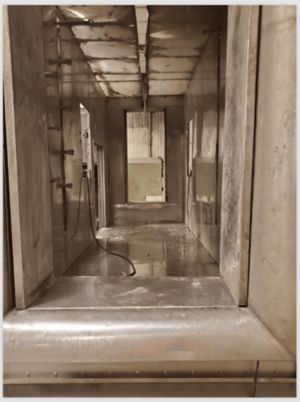 Illinois Tool Works MCRS Reclaim Powder Booth 3x7 Part Opening Booth Mover System #B-289 - Image 5