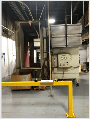 Illinois Tool Works MCRS Reclaim Powder Booth 3x7 Part Opening Booth Mover System #B-289 - Image 6