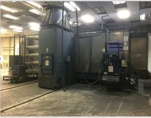 Nordson #CK5 Cyclo-Kinetic, Powder Coating Booth System, refurbished - Image 2