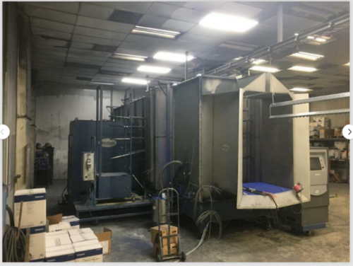 Nordson #CK5 Cyclo-Kinetic, Powder Coating Booth System, refurbished - Image 3