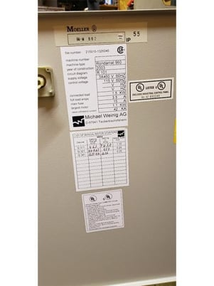 Weinig #R960, Profile Grinder, 9-29/64" amx tool width, 11-13/16" max cutting circle, 8-7/8" max grinding - Image 6