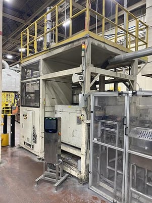 3000 Ton, Aida #PK-3000, knuckle motion stamping press, 9.8" stroke, 47.24" x47.24" bed area, 25-40 SPM - Image 8