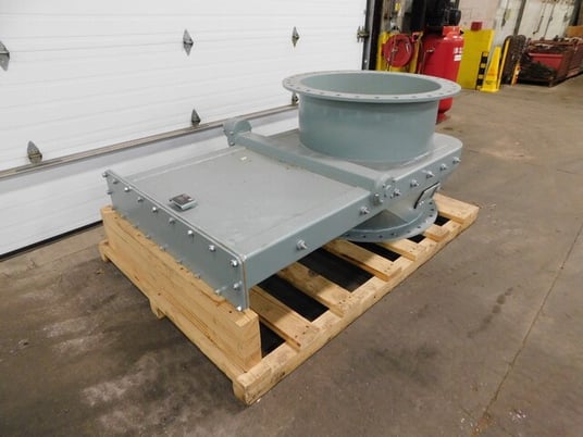 36" Schenck #36-RR-VB-SP, process bunker outlet valve, new - Image 2