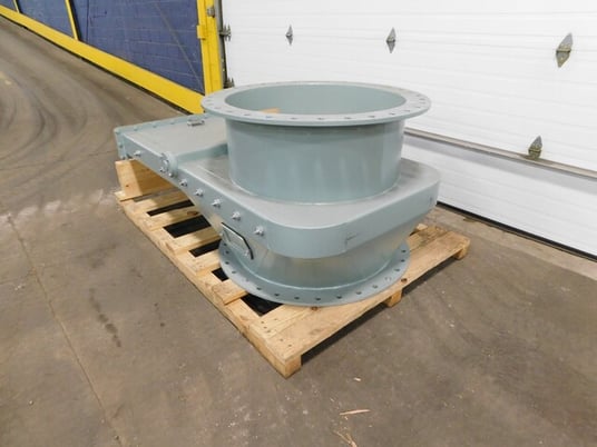 36" Schenck #36-RR-VB-SP, process bunker outlet valve, new - Image 3