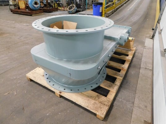 36" Schenck #36-RR-VB-SP, process bunker outlet valve, new - Image 4