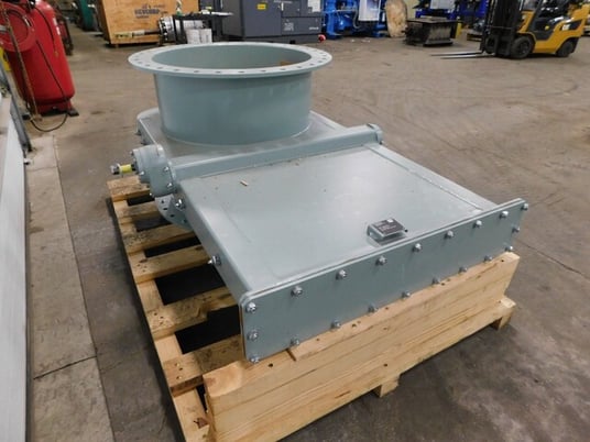 36" Schenck #36-RR-VB-SP, process bunker outlet valve, new - Image 5