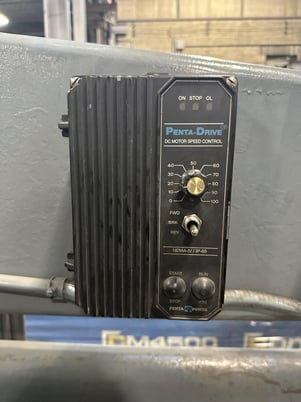 Jetline #RU5-72 universal planisher, 72" throat, 40" max diameter, 15000 lb planishing force, 1996 - Image 3