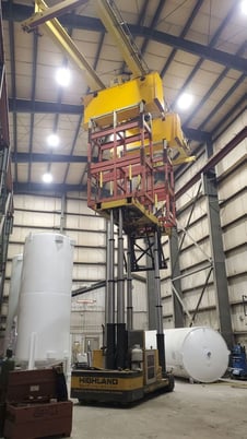 14 Ton, R & M, 40' 0" Span, 39' lift, radio, VFD all motions, 2012/1996 [#2357] - Image 3