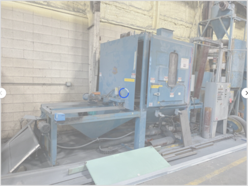 Automatic Rotary Shot Blast, Guyson #RSSA-9, w/ Cyclone Reclaim & Dust Collector - Image 6