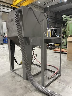 Econoline #WD30x30, abrasive sandblast cabinet, #15847 - Image 4