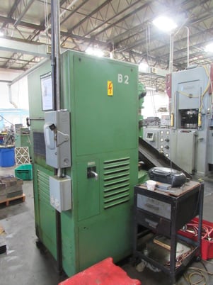 60 Ton, Bruderer #BSTA60H, high speed straight side, 4 pillar precision press, 3" stroke, 150-800 SPM variable - Image 9
