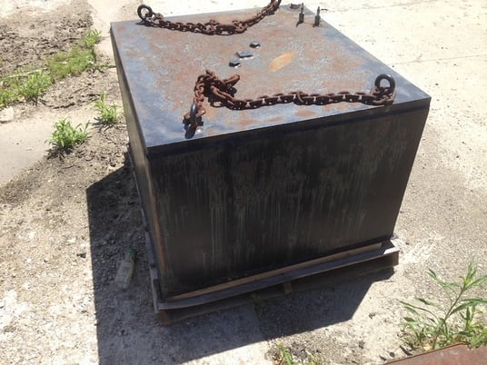 42" Stearns scrap handling magnet, rectifier included, 230 V. - Image 1