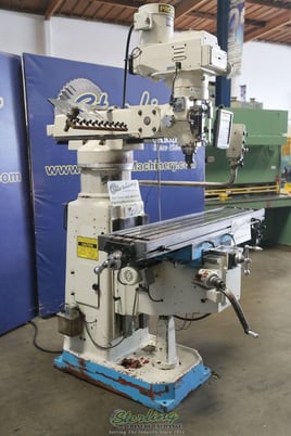 Promecam, Milling Machine, 12" x58" table, 8" riser, 2 HP, 2 Axis Dro, Table Power Feed, Lube Pump, Spray Mist - Image 5