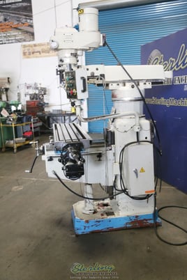 Promecam, Milling Machine, 12" x58" table, 8" riser, 2 HP, 2 Axis Dro, Table Power Feed, Lube Pump, Spray Mist - Image 7