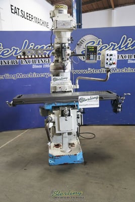 Promecam, Milling Machine, 12" x58" table, 8" riser, 2 HP, 2 Axis Dro, Table Power Feed, Lube Pump, Spray Mist - Image 10