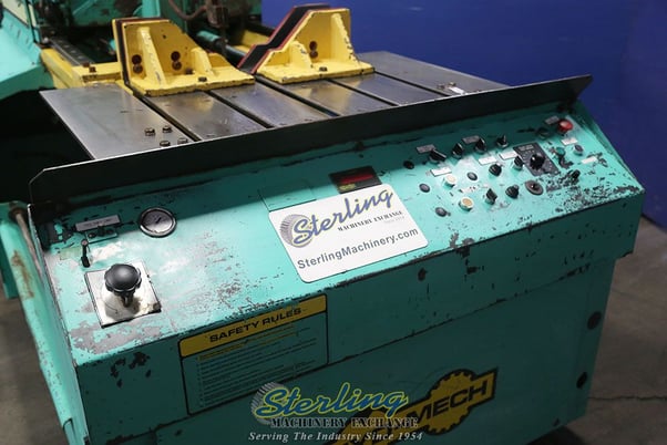 18" x 20" Hyd-Mech #V-18, Tilt Frame Vertical Bandsaw, 19" wheel diameter, 385 FPM, 5 HP - Image 2