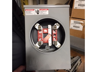 Milbank 150A & 200A with 3 sockets, 150A with 4 sockets meter bases, new - Image 1