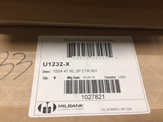 Milbank 150A & 200A with 3 sockets, 150A with 4 sockets meter bases, new - Image 7