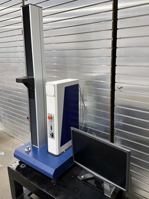 1125 lbf. (5kN) Frank Bacon #FB-EMS-TT, Single Column Tension and Compression Testing Machine with Precision - Image 5