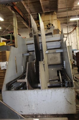 6000 lb. Coe Press Equipment #6018, cradle/straightener comb., 18" W, 3.5" 7-rolls, exit & entry pinch, 1998 - Image 5