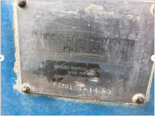 24.75" Lanco Manual / Hydraulic Filter Press - 4.0 Lanco Manual Foot - Image 3