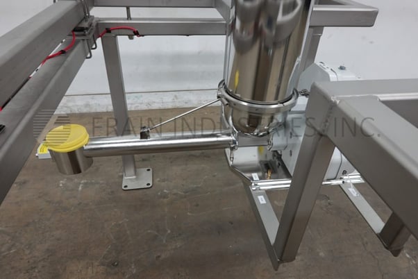 Bulk Bag Unloading system, Formpak Inc #500HT, up to 2200 lb. capacity, mounted on heavy duty box tube - Image 2