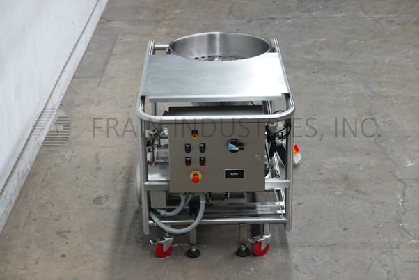 Admix #FF425, 316 Stainless Steel in line integrated mixing system, 7.5 HP, mounted on 4 leg Stainless Steel - Image 3