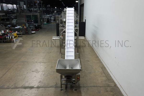 50 lb. Ohlson #2XL2, automatic, Stainless Steel, (2) scale, weighing system with inclined cleated feeder - Image 4