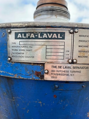 Alfa-Laval #WHPX508TGD-24-60, Lube Oil Purifier, 881028-01-00 - Image 2