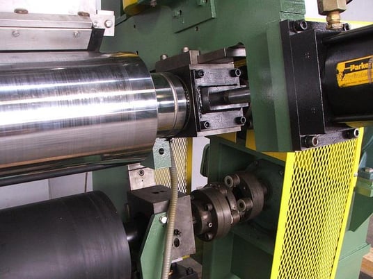 Waldron / Ross Air Systems 60" reverse roll coating station, 3 roll system, 1995 - Image 5