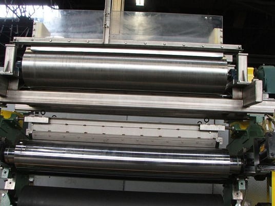 Waldron / Ross Air Systems 60" reverse roll coating station, 3 roll system, 1995 - Image 6