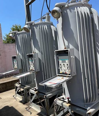 333 KVA, 7620 V, SIEMENS, 5/8% STEP-VOLTAGE REGULATOR, TYPE JFR - Image 3