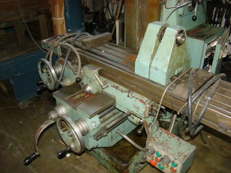 Supermax #YC-2GS, Horizontal And Vertical Milling Machine, 51.2" x11" table, 1981 - Image 2