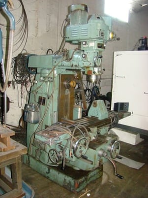 Supermax #YC-2GS, Horizontal And Vertical Milling Machine, 51.2" x11" table, 1981 - Image 3