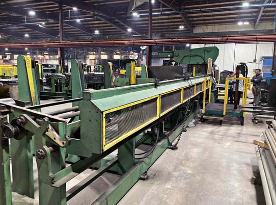 5" Haven #875, 5" x .165" re-cut tube, 20' bundle loader & debur - Image 2