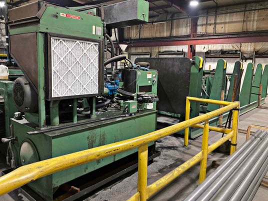 5" Haven #875, 5" x .165" re-cut tube, 20' bundle loader & debur - Image 3