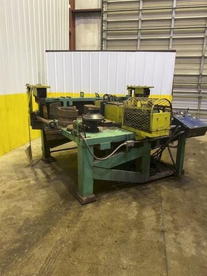 100 Ton, Hydraulic cambering press, powered sweep bender - Image 5