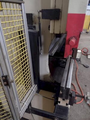 90 Ton, Cincinnati #90CB6, CNC hydraulic press brake, 8' overall, 78" between housing, 8" stroke, 7" throat - Image 9