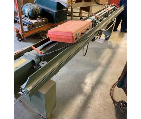 Stegherr #KPP, vertical edge gluing system, 102" working length, 2.08" max work thickness, solid edge - Image 2