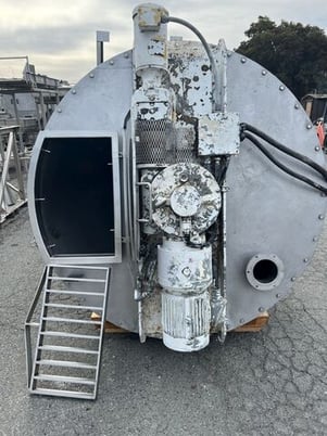 50 cu.ft. Nauta mixer, Stainless Steel, 6' diameter x 8' cone, 10 HP - Image 2