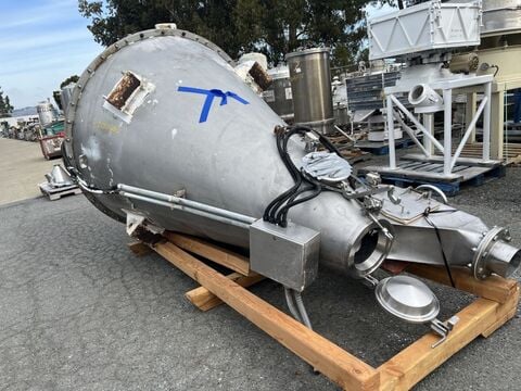 50 cu.ft. Nauta mixer, Stainless Steel, 6' diameter x 8' cone, 10 HP - Image 4