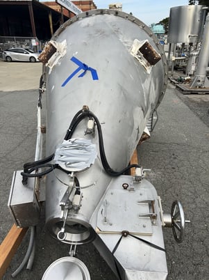 50 cu.ft. Nauta mixer, Stainless Steel, 6' diameter x 8' cone, 10 HP - Image 8